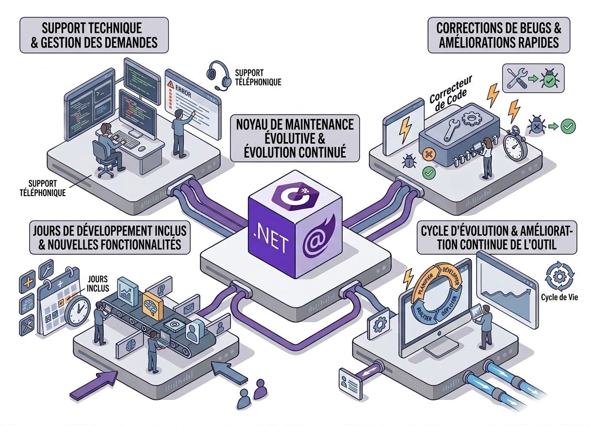 Maintenance évolutive et amélioration continue