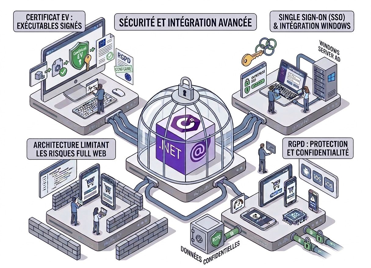 Sécurité et intégration avancée